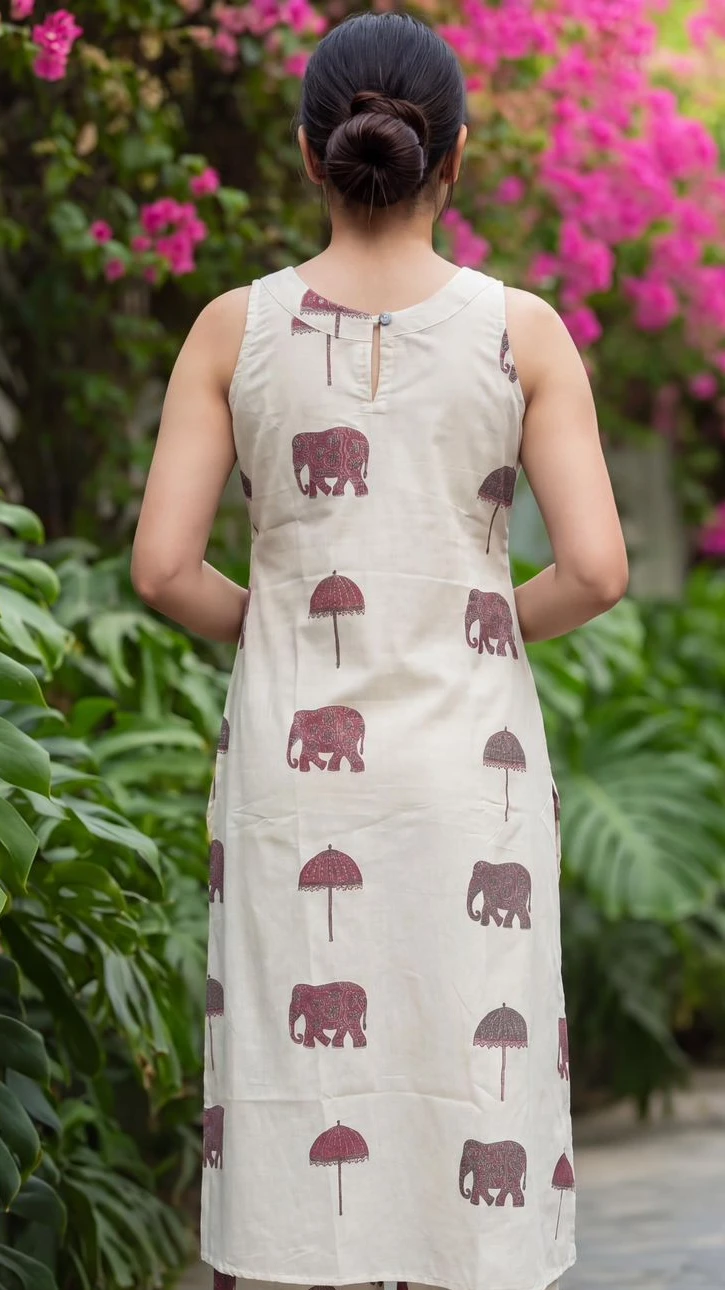 Summer Special Flex Cotton Print Kurti Set with Pants