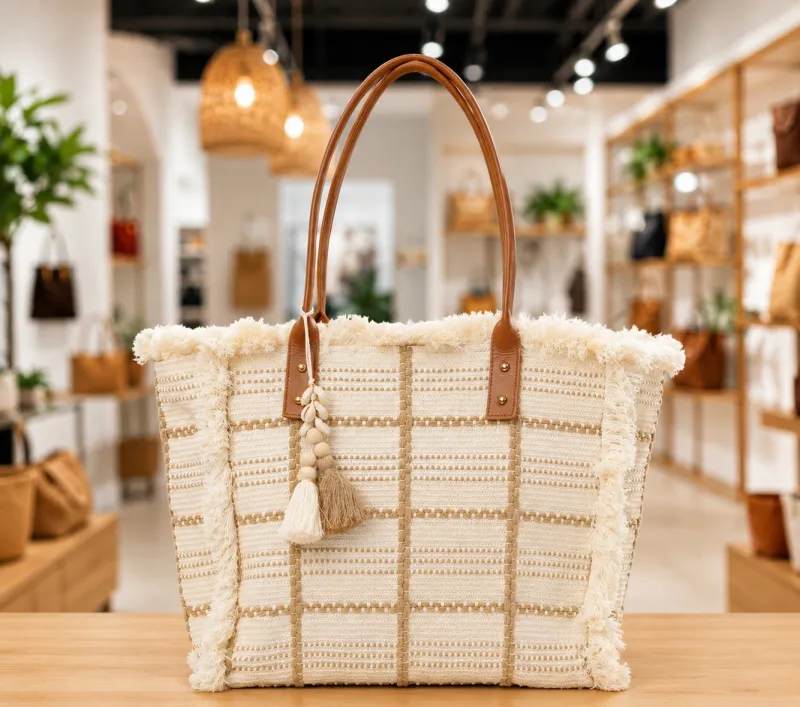 Imported Eco Tote Bag view 4