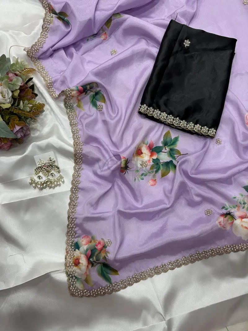 New Designer Saree view 5