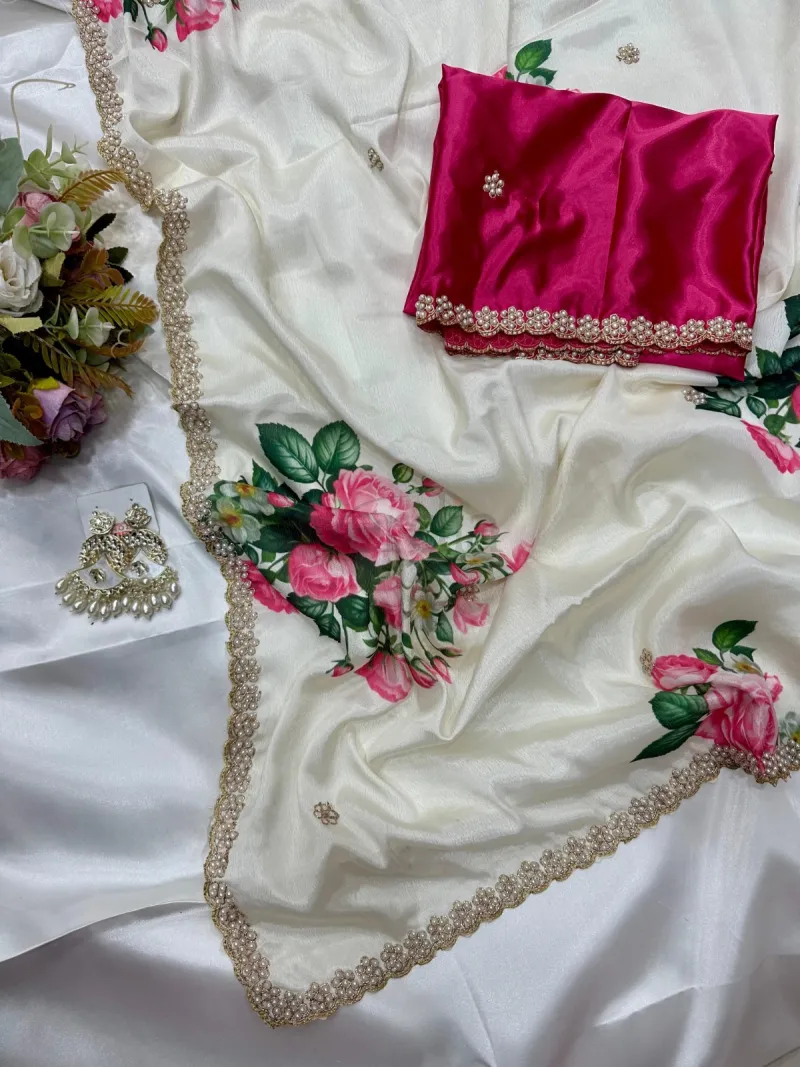 New Designer Saree view 7