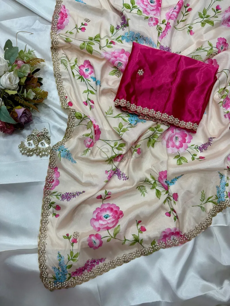 New Designer Saree view 8