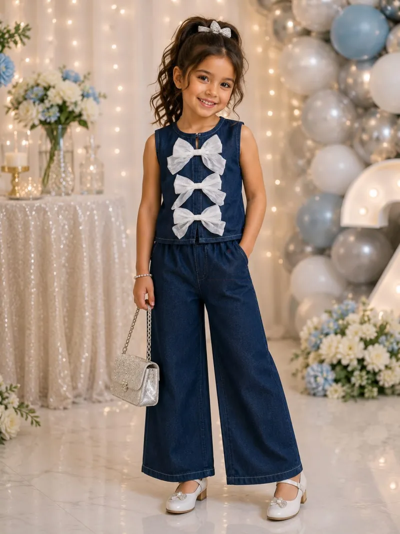 Soft Denim Co-Ord Set view 2
