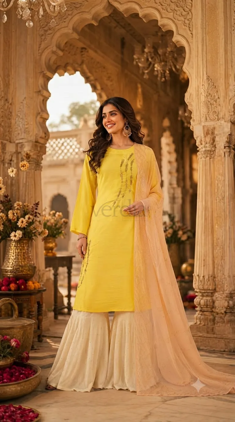Pure Muslin Silk Sharara