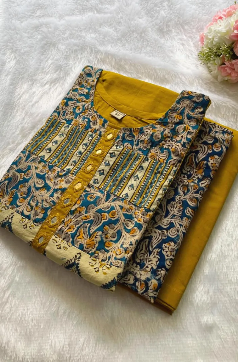 Premium Dhabu Cotton Suit Set view 7