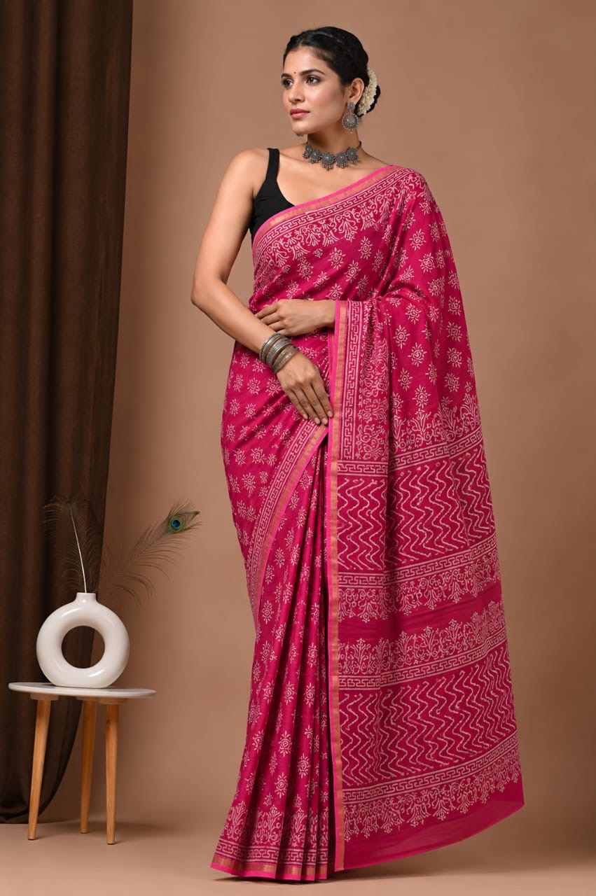 Chanderi Silk Sarees view 4