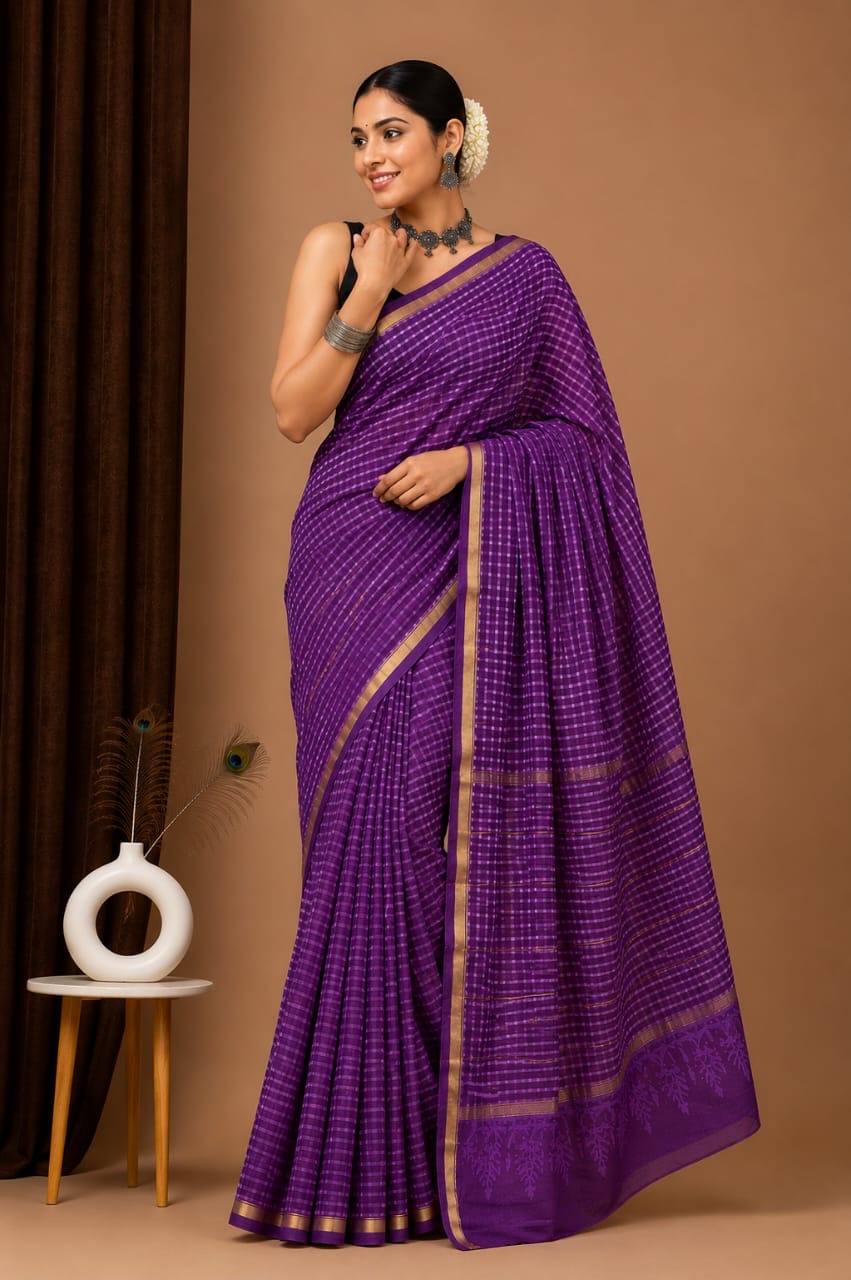 Chanderi Silk Sarees view 9